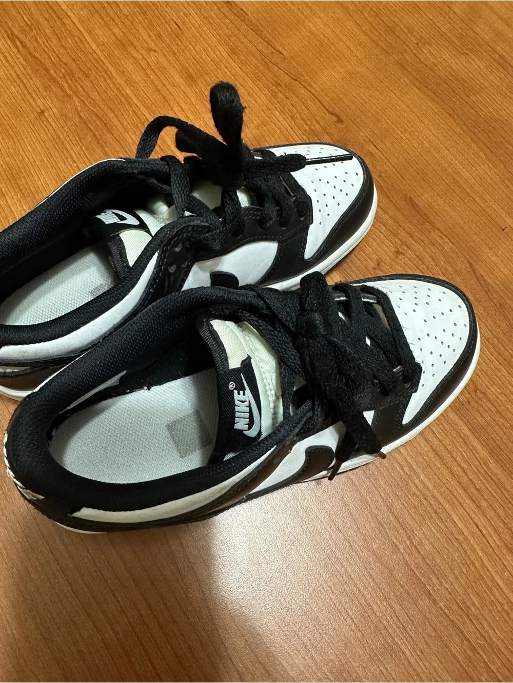 Nike Black & White Low-Top Court Sneaker